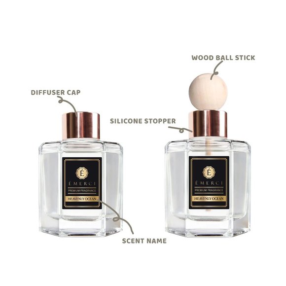 ÉMERCI Wood Ball Stick Premium Fragrance 110ml - Picture 7 of 8
